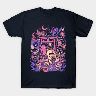 Hyakki Yagyo (Night Parade of One Hundred Demons) T-Shirt